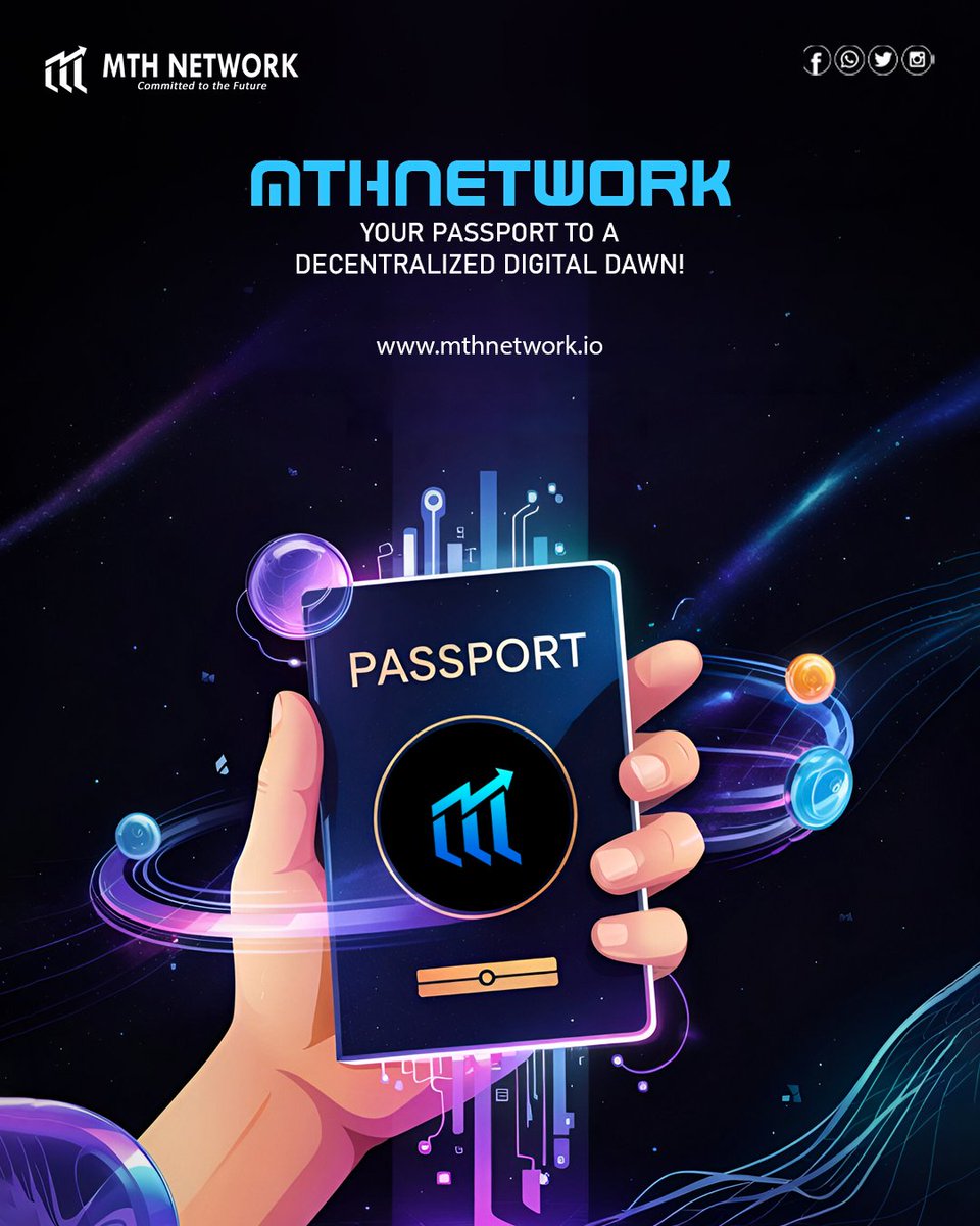 Mthncoin's tweet photo. MTH Network: Your Passport To A Decentralized Digital Dawn
Visit here for more info.
Website- https://t.co/FI27OFgt3T
#MTHN #DigitalDestiny #BlockchainFuture #EvokeBlockchain #CryptoInnovation #Web3Journey #FutureWithMTHN #TechRevolution #MTHNetwork #NextGenBlockchain https://t.co/xvVXwreiKP