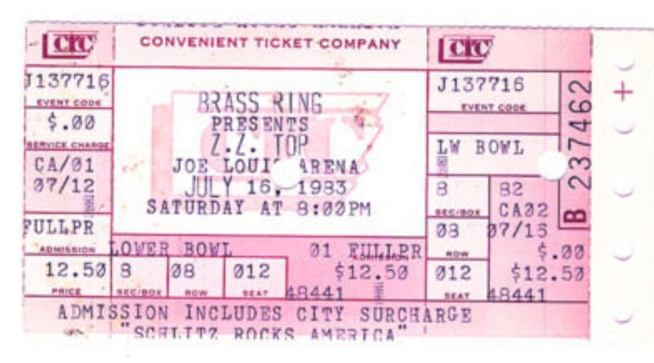 VH_History's tweet image. Also this Day in VH 7/16/1983: @sammyhagar opens for @ZZTop at Joe Louis Arena in Detroit, Michigan.
