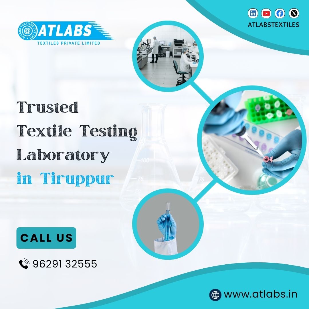 AtlabsTextiles's tweet image. We offer precise testing solutions tailored to meet global standards
#ATLABS #TextileTesting #QualityAssurance #Tiruppur #TextileIndustry #LabTesting #TextileQuality #Manufacturing