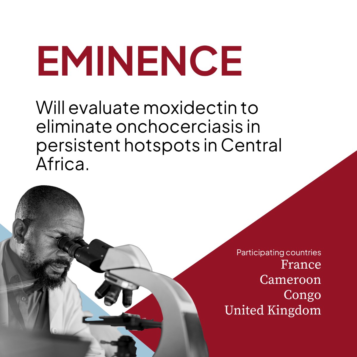 EDCTP3's tweet image. ✨ New projects against Neglected Tropical Diseases in sub-Saharan Africa.
#3SI_CONTROL: cordis.europa.eu/project/id/101…
#EMINENCE: cordis.europa.eu/project/id/101…
#IVM_KIDS: cordis.europa.eu/project/id/101…
#MAMS4CL: cordis.europa.eu/project/id/101…
#NewProjects25