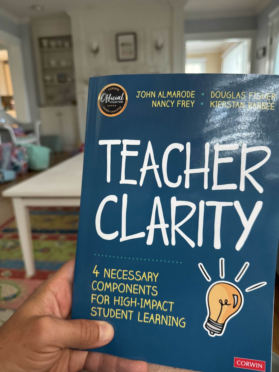 “What separates potential from progress is how the strategy is integrated into our complex and highly contextualized learning environments.” Loved this quote from this insightful book. This will be helpful as <a href="/kblaird/">Katie Laird</a> and I create a PD plan for our staff.
#LeadGrowLearn