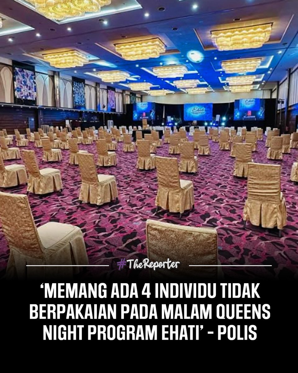 thereportermy's tweet photo. Katanya program berkenaan dikenali dengan aktiviti 'rebirth'. 

Baca berita penuh di sini 👉 :https://t.co/GtAFeoQEUi

#programeHati #isuviral #diyanatahir https://t.co/cp7N66jljx