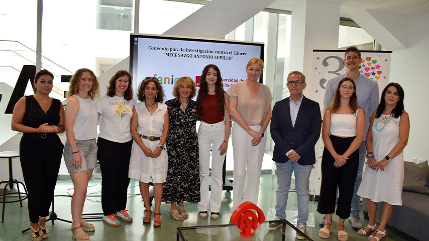 La UCLM y la Asociación de Familias de Niños con Cáncer de Castilla-La Mancha (AFANION) refuerzan su colaboración en la lucha contra el cáncer.
uclm.es/noticias/notic…