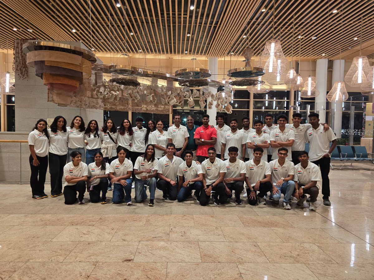 Team India at Rhine-Ruhr FISU World University Games 2025 🇮🇳
Proudly representing the nation in Swimming, Taekwondo, and Fencing, our university athletes are all set to make waves in Berlin, Germany! 🌍
#TeamIndia #FISUWUG2025 #RhineRuhr2025 #UniversityPride #IndiaAtWUG