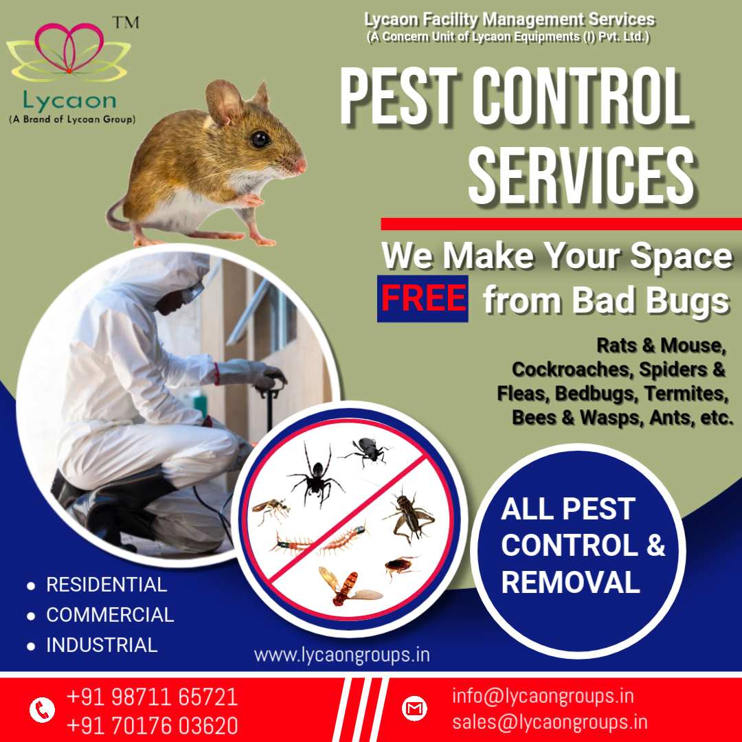 lycaongroups's tweet image. Don't let pests take over your space! We offer safe, effective, and eco-friendly pest control solutions. Book today! #PestControl #SafeHome #BugFreeLiving #EcoFriendlyPestControl #TermiteTreatment #RodentControl #CockroachControl #PestFreeZone #HomeProtection