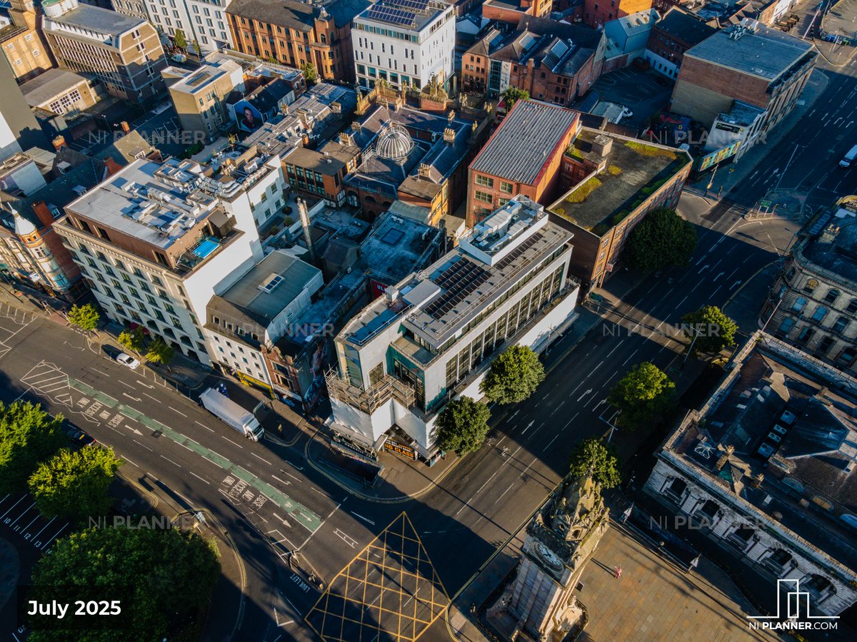 NI Planner (@niplanner) on Twitter photo After 10+ years vacant, Transport House is emerging from scaffolding following restoration. The iconic green glazed tiles and industrial mural are visible again, plus a new rooftop extension. Great to see this Grade B+ listed gem getting a second life thanks to <a href="/unitetheunion/">Unite the union: join a union</a> After 10+ years vacant, Transport House is emerging from scaffolding following restoration. The iconic green glazed tiles and industrial mural are visible again, plus a new rooftop extension. Great to see this Grade B+ listed gem getting a second life thanks to <a href="/unitetheunion/">Unite the union: join a union</a>