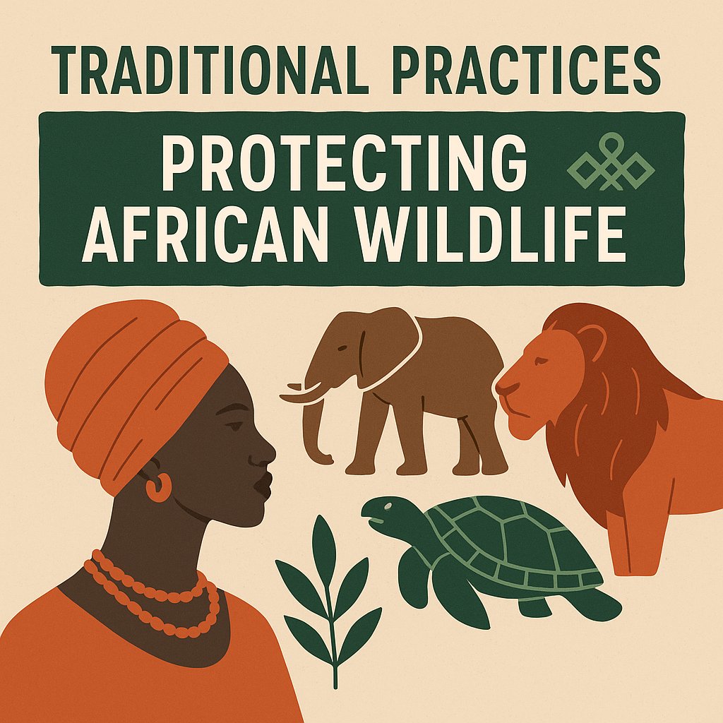Long before modern conservation, many African communities lived in harmony with nature—guided by spiritual beliefs, taboos, and ancestral knowledge that safeguarded wildlife.

🦁 In parts of Nigeria, sacred groves and totem animals are protecte... v4w.wildlifeofafrica.com