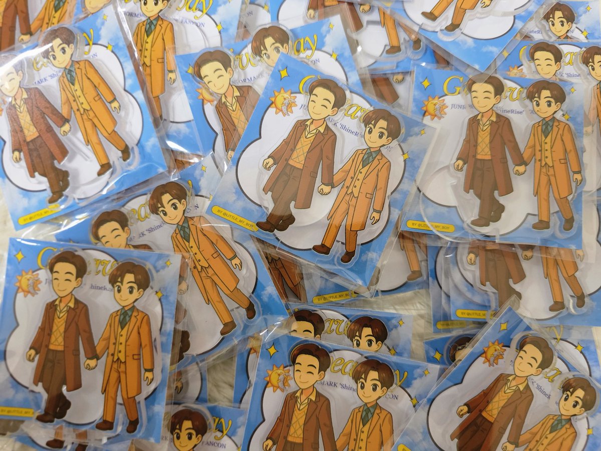 little_my_Boy's tweet image. ☀️ 𝐆𝐢𝐯𝐞𝐚𝐰𝐚𝐲 มาถึงแล้วคับ 🤲🌙 
#JuniorMarkFanCon

🤍 Standy Acrylic - 15ea/day (30ea)  #momixprintrv
🤍 Postcard 4x6 - 15ea/day (30ea) 
#studiomxrk_review

📋 Date : 11-12.08.25
🏬 Union Hall , Union Mall
🕛 Time : TBA

#junniorrs #markjrtn
#JuniorMark #จูเนียร์มาร์ค