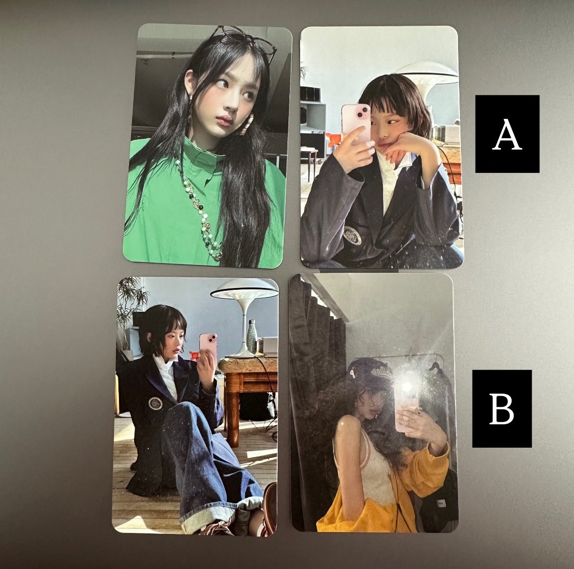 SeongbinsB's tweet photo. wts in rush want to sell

new jeans how sweet weverse ver. photocard

hanni 15k
minji 10k
danielle 8k
(inc admin fee + packing)

❌sensitive buyers

🇮🇩tangsel, ina

link shopee :  https://t.co/mX69npyhdX https://t.co/KIsHIMceAR