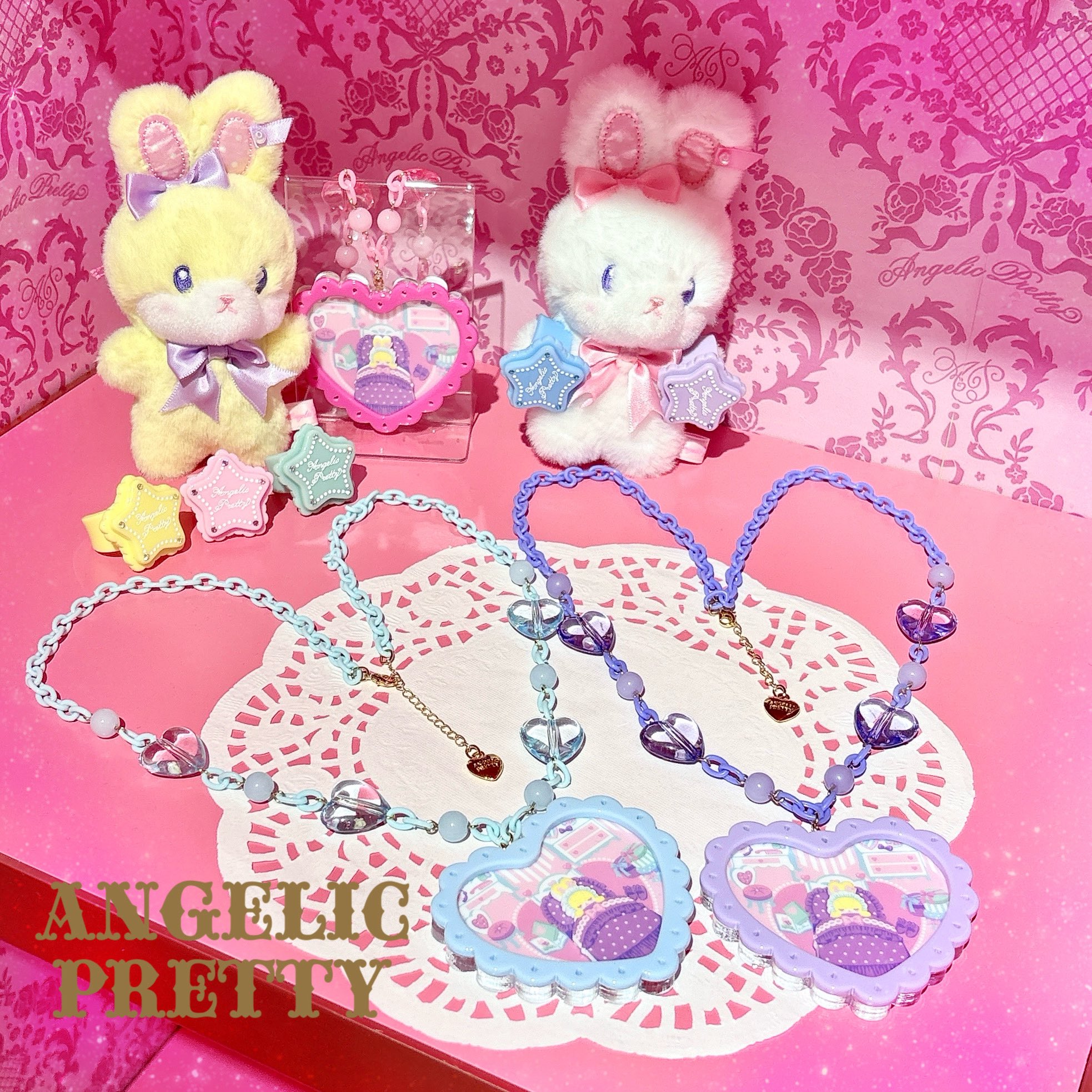 Angelic Pretty Compact Toys カチューシャ　ピンク Angelic Pretty Compact Toys カチューシャ ピンク