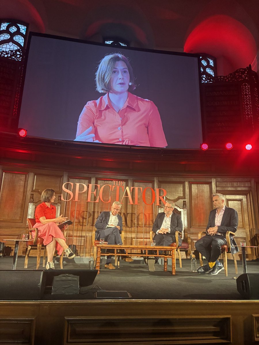 Much enjoyed the Spectator event last night in London. 
Some great contributions, including from the audience. 
⭐️⭐️⭐️⭐️⭐️