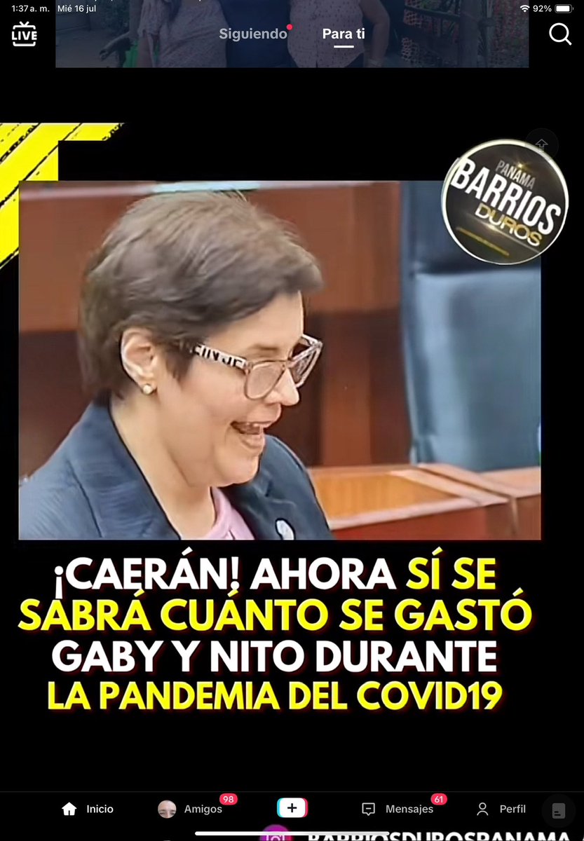 DrMocci (@drmocci) on Twitter photo La diputada <a href="/gracehndz_2024/">Grace Hernández</a> , presentó un proyecto de ley que busca auditar e investigar a fondo el uso de los fondos
decretado durante la pandemia de COVID-19, mientras mandaba el "Gobiernito”. Gracias Diputada, todo el malgasto y daño que se le hizo al país y los panameños La diputada <a href="/gracehndz_2024/">Grace Hernández</a> , presentó un proyecto de ley que busca auditar e investigar a fondo el uso de los fondos
decretado durante la pandemia de COVID-19, mientras mandaba el "Gobiernito”. Gracias Diputada, todo el malgasto y daño que se le hizo al país y los panameños