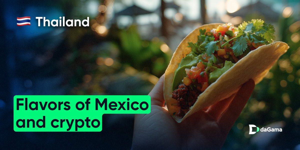 Crypto eats spotlight ✨

If you're in Bangkok, don’t miss The Missing Burro 🇲🇽🇹🇭

This hidden gem blends rich Mexican flavors with crypto-native spirit – yes, you can pay for your tacos in BTC or USDT. Great food, cozy vibes, and forward-thinking values? Count us in.

Find more