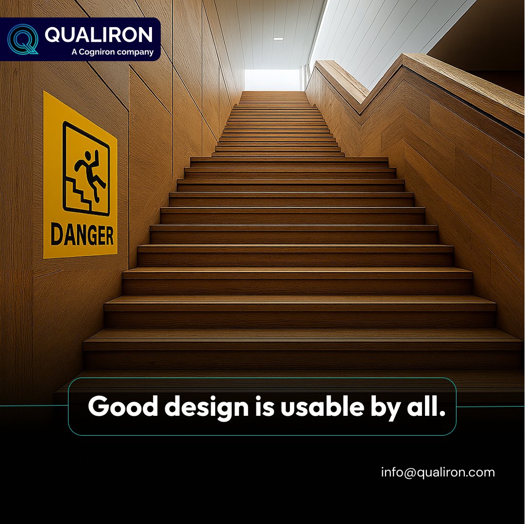 qualiron's tweet image. Digital products should be for everyone—not just those who can see, tap, swipe, or hear like most. At Qualiron, we go beyond checkboxes to ensure WCAG compliance through real testing—screen readers, keyboard flows, and more.
 qualiron.com/qa-services/qu…
#InclusiveByDesign #Qualiron