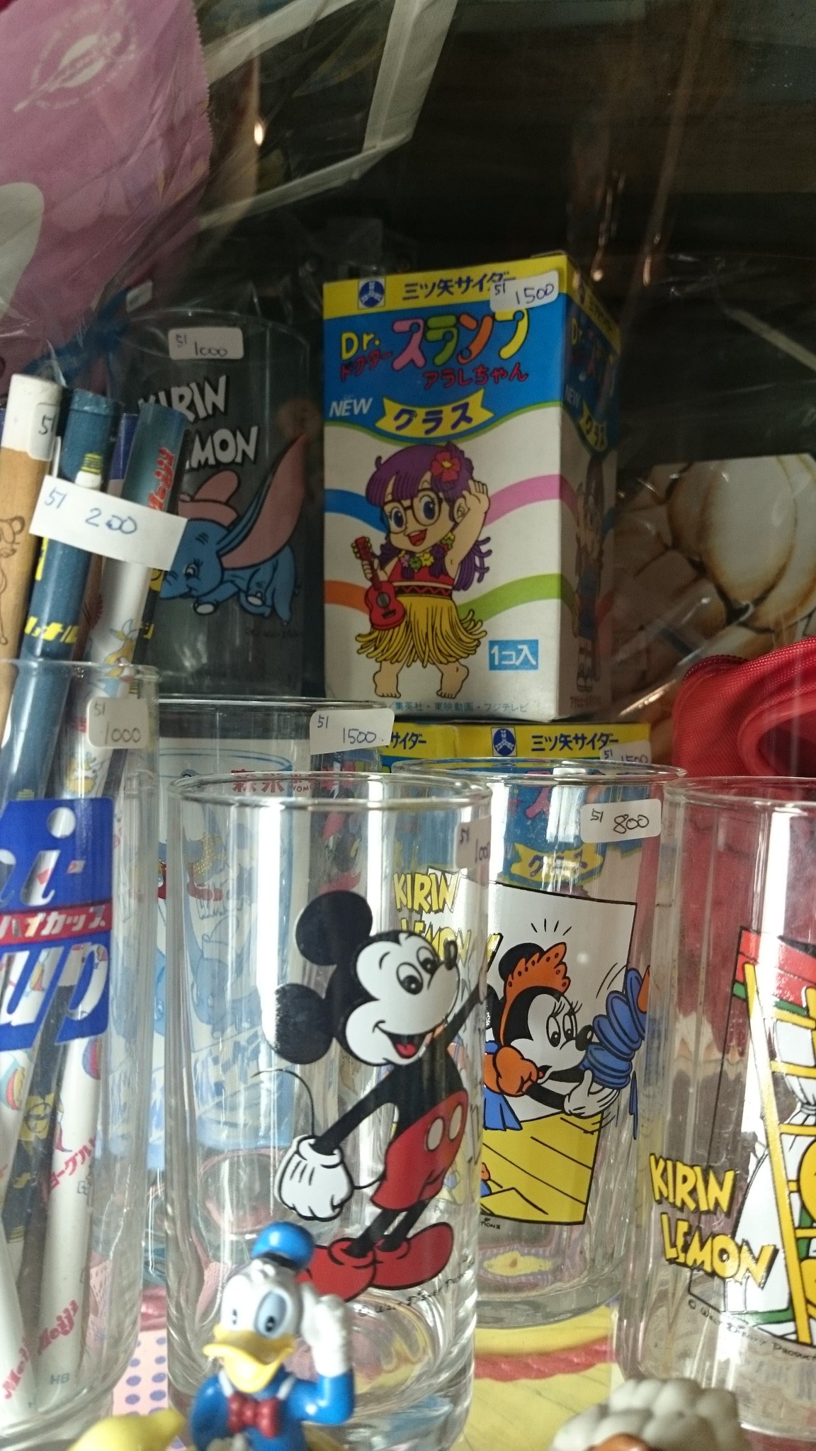 東海銀行　アラレちゃん ノベルティグッズ Dr．スランプアラレちゃん 東海銀行 シール（キーン