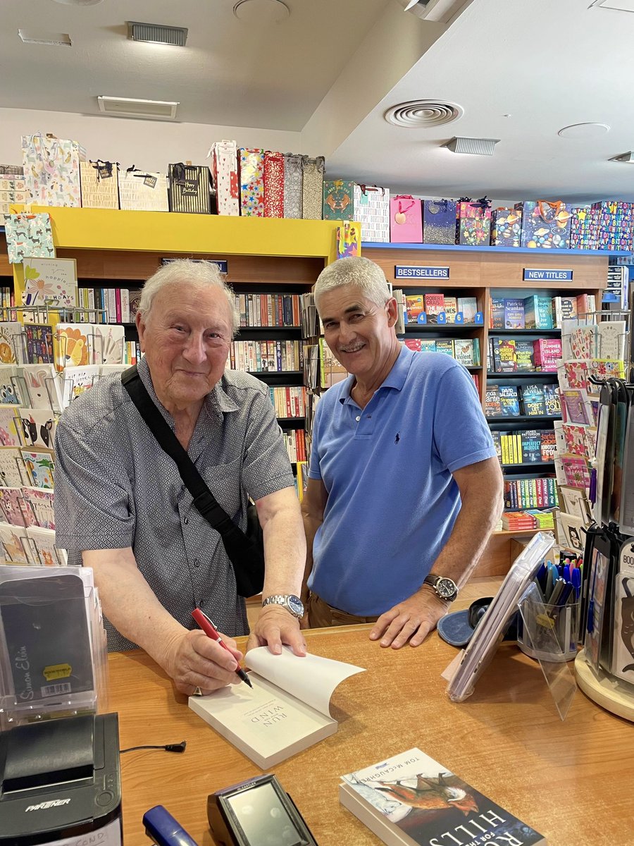 OBrienPress's tweet image. Last week, author Tom McCaughren was out signing copies of his beloved book &apos;Run for the Hills&apos; in Spain!

You can find them at Bookworld, in Marbella.

Thank you to the owner, Mike, for the warm welcome!
