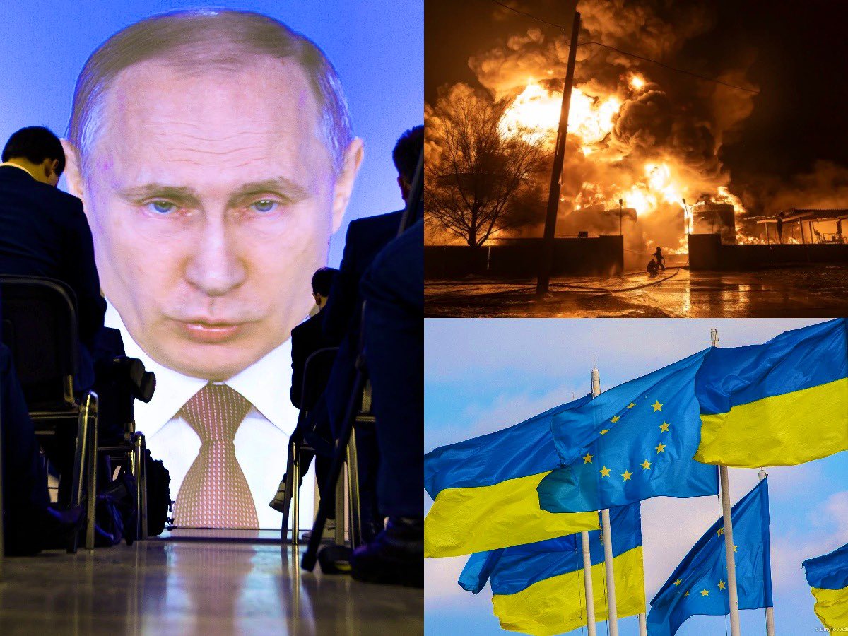 1/7 THREAD: Europe is at war.

Not in theory. Not in the future. Now.

russia is invading a European country, bombing civilians daily, launching drones into EU airspace, and waging hybrid war.

We ignore it because it’s painful. But denial won’t stop the war — it will spread it