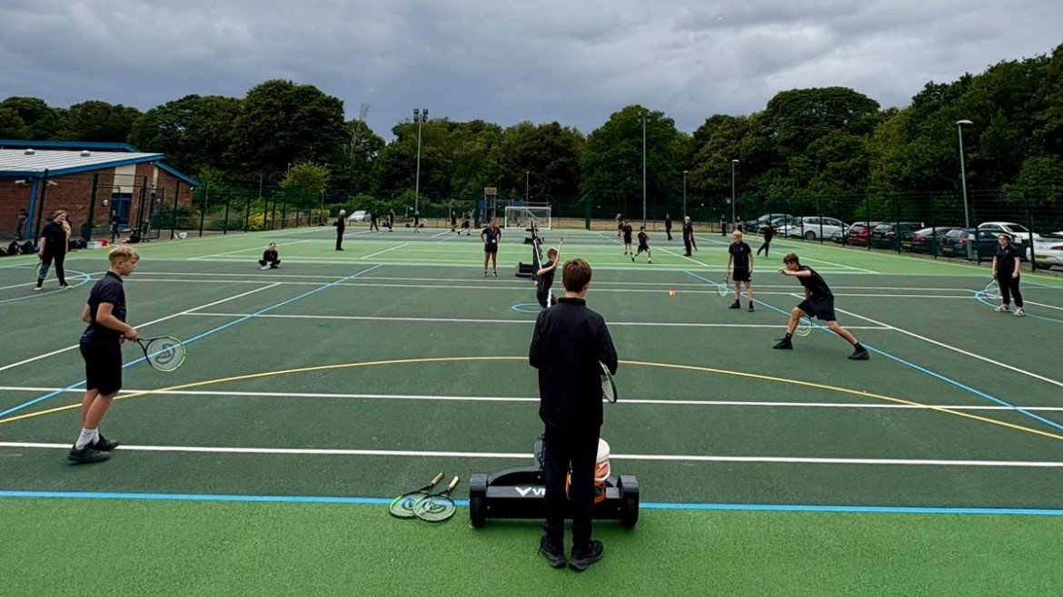 Y7 &amp; Y8 students did an amazing on on their last LTA Baseline Tennis Session! 🤩. Students delivered amazing activities to Y9 participants 🎾🌟
