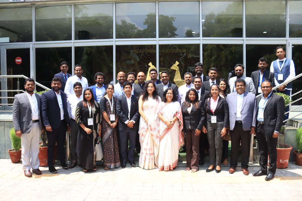 24 young political leaders representing 14 political parties in Sri Lanka are currently visiting India on ICCR’s invitation.

The delegation represents the diversity of Sri Lanka’s political landscape, with delegates from different regions, ethnicities, and ideologies coming
