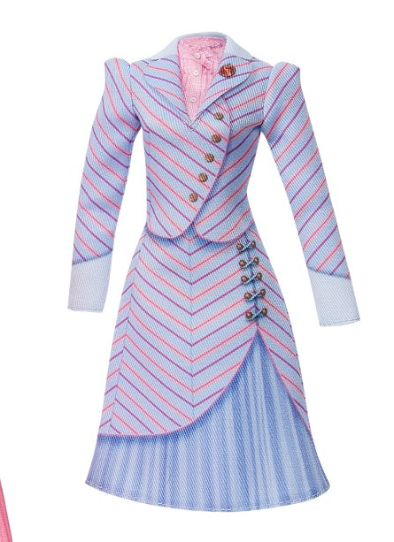 dxvileyescome's tweet photo. acho tão loucura fazer um vestido e ai só fazer impresso no tecido como se fosse uma saia plissada e um blazer KKKKKKKKKK por mim a mattel fechava as portas e nunca mais faria dolls https://t.co/e3MJb3bIOF