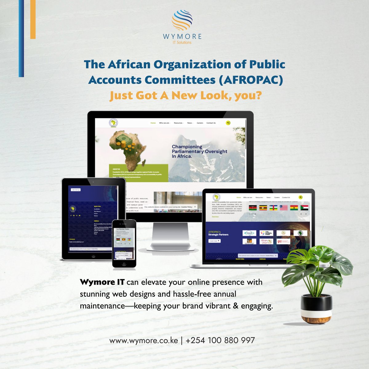 Wymore_it's tweet photo. AFROPAC’s sleek new, mobile-ready site is live! 🚀 Elevate your brand with Wymore IT 👉 https://t.co/Q9WA6oiVCI | +254 100 880 997 #WebDesign #brandingtips https://t.co/ihyU1y6CGJ