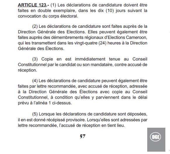 jtchoufang's tweet photo. @elecamofficiel Sur quelles bases légales vous appuyez-vous pour publier la liste des candidatures "déclarées" avec toutes les mentions y afférant (nom, option, date).
En effet, la "publication de candidatures" est du seul ressort du conseil électoral et la loi précise les voies de contestation. https://t.co/71LMh3yYB7
