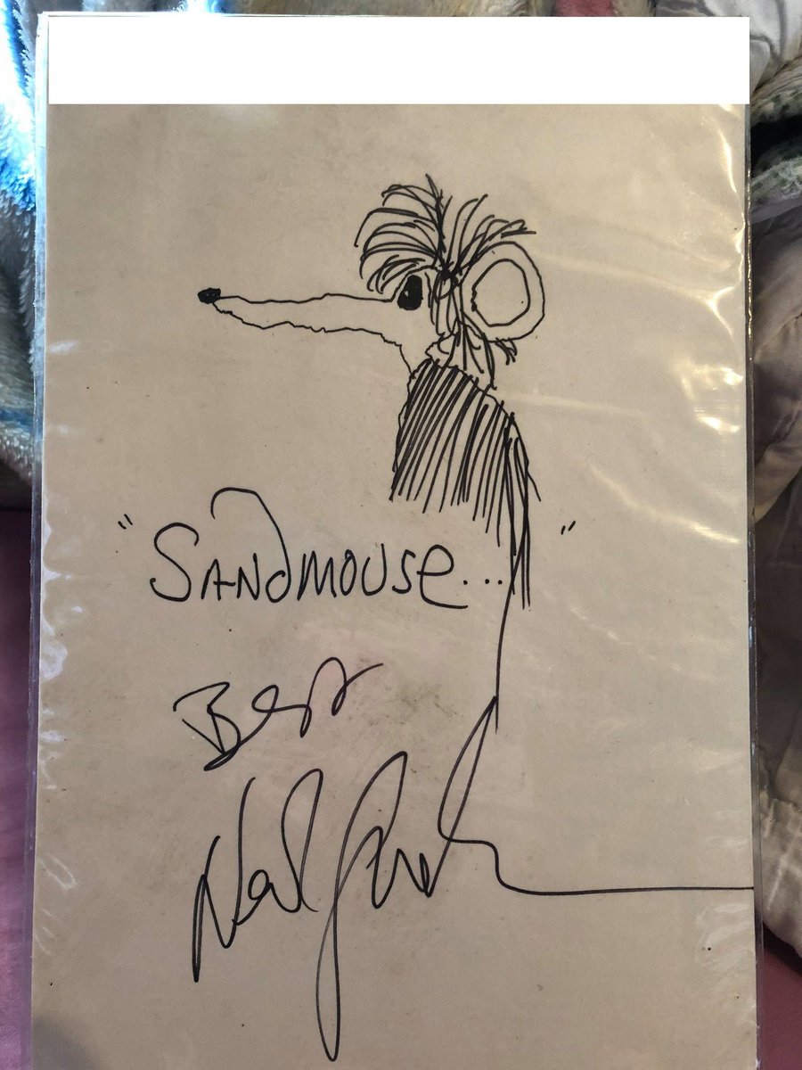 KevinPuls's tweet image. The fact that @NickKayal NEVER read a single #ComicBook - @GREGSTOCKER @DawnStensland @AlmquistOnAir,...

As a teen, I managed two comic book stores. 

Even had a (not THEN) world-famous #author draw me a picture,...