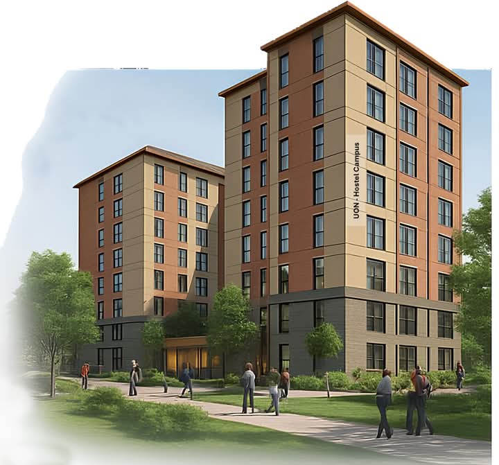 JohnMbadiN's tweet image. facebook.com/share/16MKwQE4…
The @uonbi & GoK have launched a transformative initiative to develop a state-of-the-art Purpose-Built Student Accommodation project through a PPP model; groundbreaking project that seeks to deliver high-quality, secure, & affordable housing for comrades.