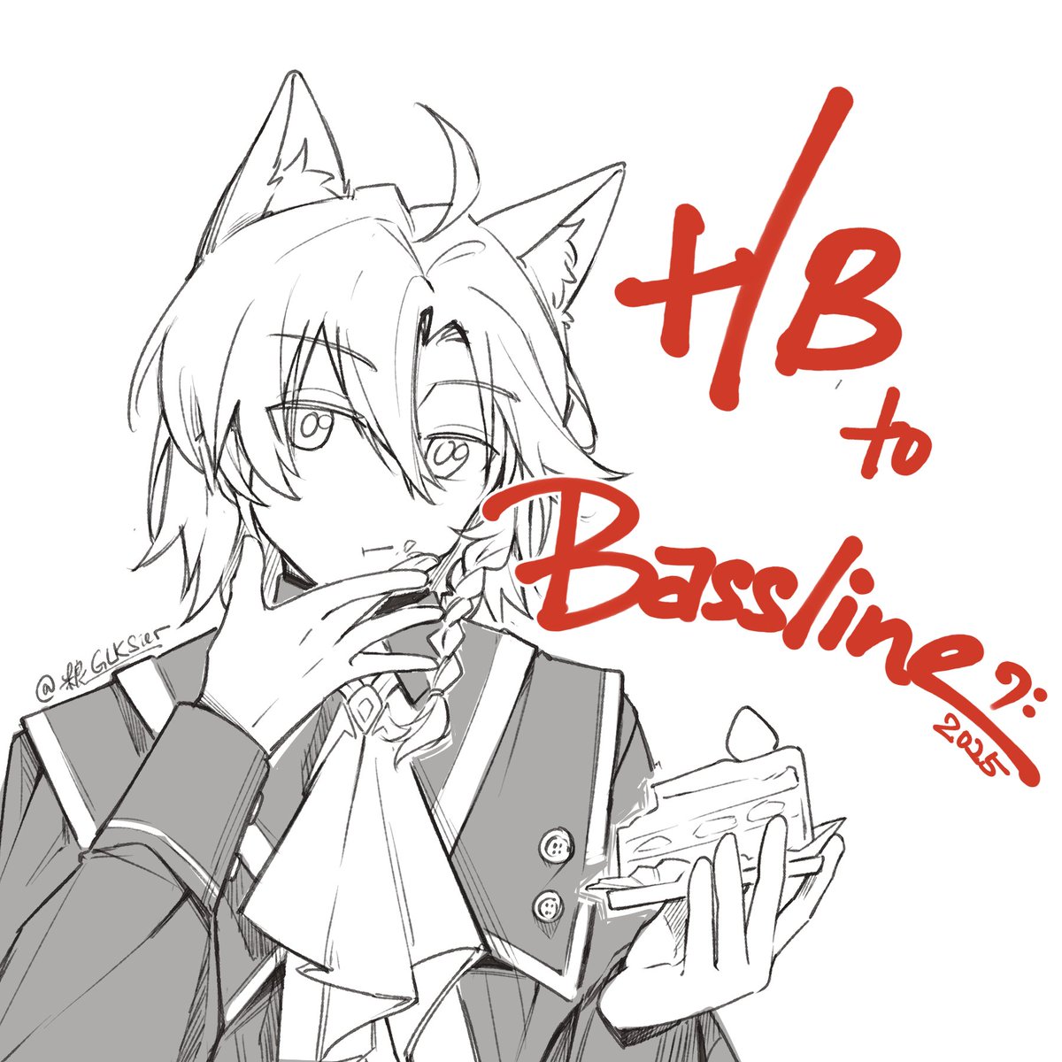 GLK_Sier's tweet image. 𝄢🐺🍰