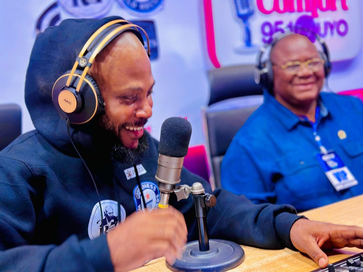 🚨BREAKING: Uyo’s very own Mighty George SMASHES a #GuinnessWorldRecord! 💪🔥
This is not just a personal win, it’s a victory for dreamers everywhere.
Comfort 95.1 FM is PROUD! 🏆🌍
#MightyGeorge #UyoToTheWorld #ComfortFMCelebrates #ComfortFM #yourradioyourcomfort