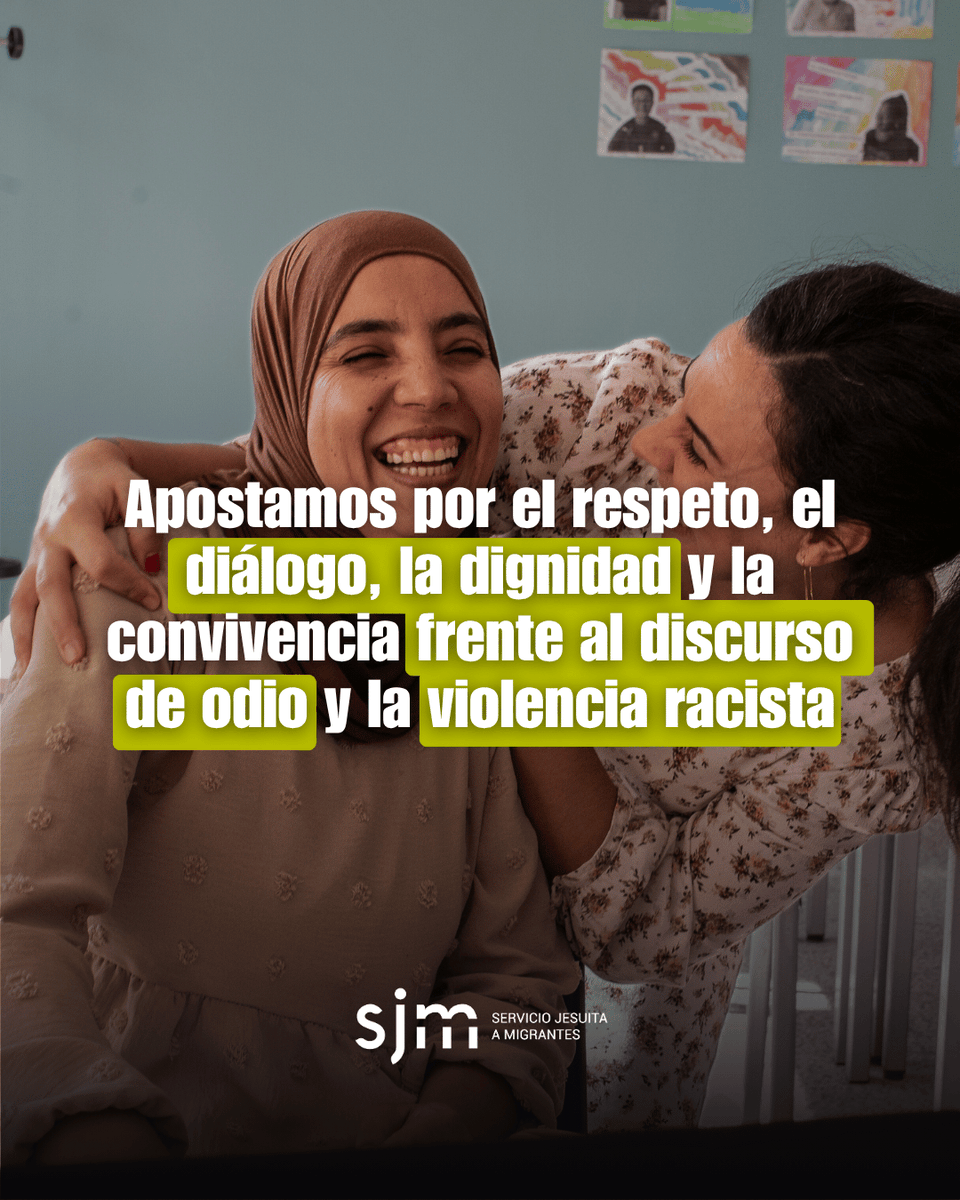 📢COMUNICADO | La escalada de odio y violencia racista contra las personas #migrantes en Torre Pacheco es inadmisible e injustificable. Defendamos la convivencia.  

Consulta el comunicado completo en: sjmvalencia.org/comunicado-ina…