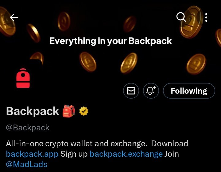 just_savvy_'s tweet image. I redesigned Backpack’s header because the product is solid but the visuals weren’t saying a thing.
$261M+ in assets.
12+ networks.
Built-in exchange.
But their first impression doesn’t tell you any of that.
So I fixed it.
Here’s how I made the message match the product↓