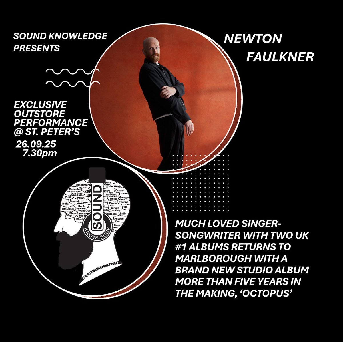Sound Knowledge (@soundknowledge_) on Twitter photo Tickets and bundles for our outstore with <a href="/NewtonFaulkner/">Newton Faulkner</a> at St. Peter's are ON SALE NOW: sound-knowledge.co.uk/collections/ev… Tickets and bundles for our outstore with <a href="/NewtonFaulkner/">Newton Faulkner</a> at St. Peter's are ON SALE NOW: sound-knowledge.co.uk/collections/ev…