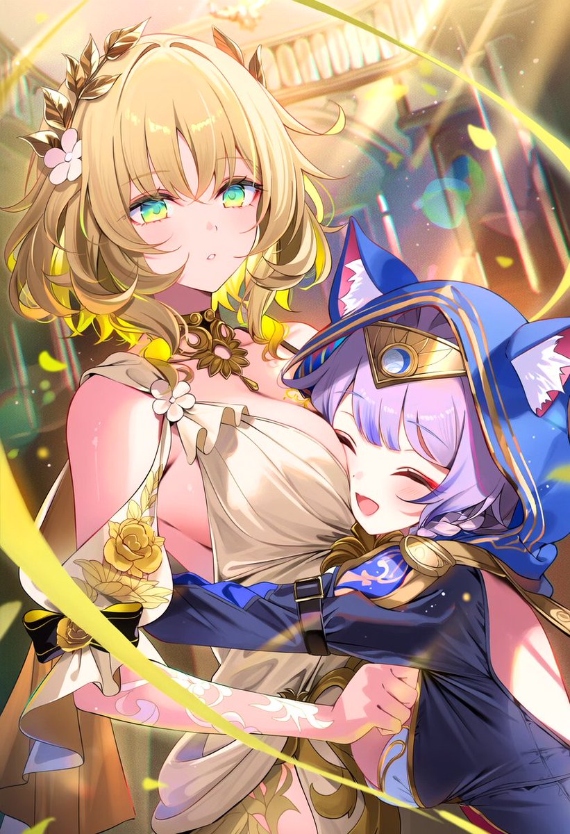 yuusha12345's tweet image. アグライア＆サフェル
#崩壊スターレイル