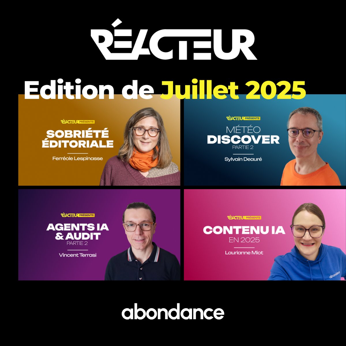 RÉACTEUR : L'édition de JUILLET est sortie 💥 

Les articles que vous aurez le plaisir de découvrir ce mois-ci 👇