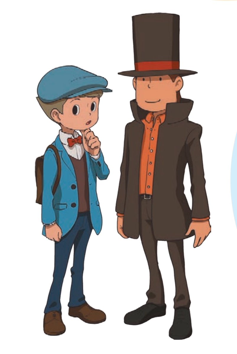 Luke_Leaker's tweet photo. ¡Luke llevará mochila en El profesor Layton y el Nuevo Mundo a Vapor! Puede que nos despidamos del baúl de Layton 🤔

Por otro lado, Level 5 sigue confirmando que llegará en 2025... la única explicación es que veamos un nuevo tráiler en el rumoreado Nintendo Direct de este mes https://t.co/MI5b0qXkKW