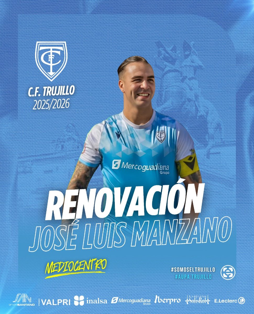 1°Extremeña 

Jose Luis Manzano nueva renovación del <a href="/Trujillo_CF/">CF Trujillo</a> para la temporada 25/26