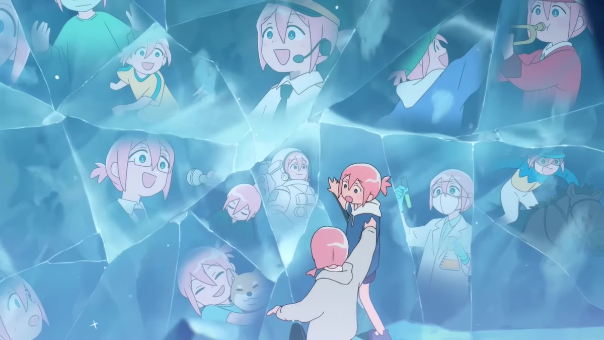 weeb_ams's tweet image. Finished The Land of Nomo
How stories can relate to us, our struggles, how they can help us grow, change our mind, make us strong. This anime is a visual depiction of that entire process in a way that I haven't seen before. So unique and earnest. Great hidden gem of 2025.
8/10