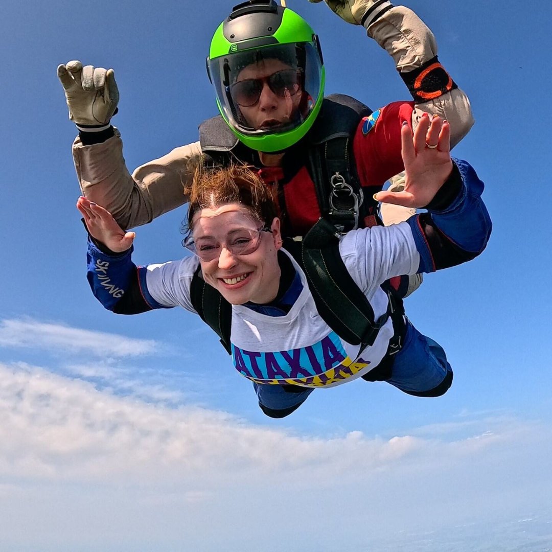Ataxia UK (@ataxiauk) on Twitter photo Thank you, Lucy Riley! Huge congrats for completing a sky dive for Ataxia UK and raising £1,701! We're proud to have you on #TeamAtaxia. Want to take on a challenge? Get in touch: fundraising@ataxia.org.uk Thank you, Lucy Riley! Huge congrats for completing a sky dive for Ataxia UK and raising £1,701! We're proud to have you on #TeamAtaxia. Want to take on a challenge? Get in touch: fundraising@ataxia.org.uk