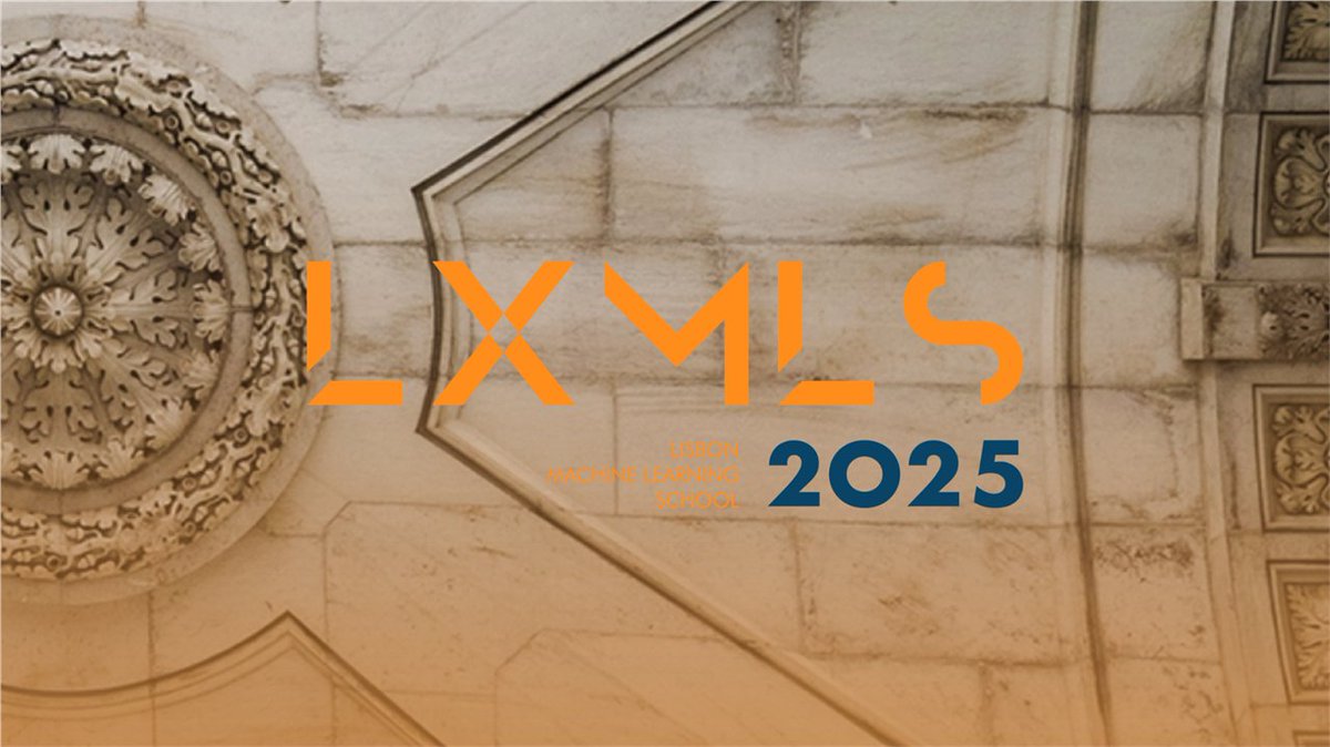 Instituto de Telecomunicações (@itnewspt) on Twitter photo 💡LxMLS 2025 is almost here!
From July 19 to 25, <a href="/istecnico/">Instituto Superior Técnico</a> will once again host the Lisbon Machine Learning Summer School (LxMLS), a flagship event in the ML community. IT is among the event supporters.
🔗 it.pt/Events/Event/5…
#SummerSchool 💡LxMLS 2025 is almost here!
From July 19 to 25, <a href="/istecnico/">Instituto Superior Técnico</a> will once again host the Lisbon Machine Learning Summer School (LxMLS), a flagship event in the ML community. IT is among the event supporters.
🔗 it.pt/Events/Event/5…
#SummerSchool
