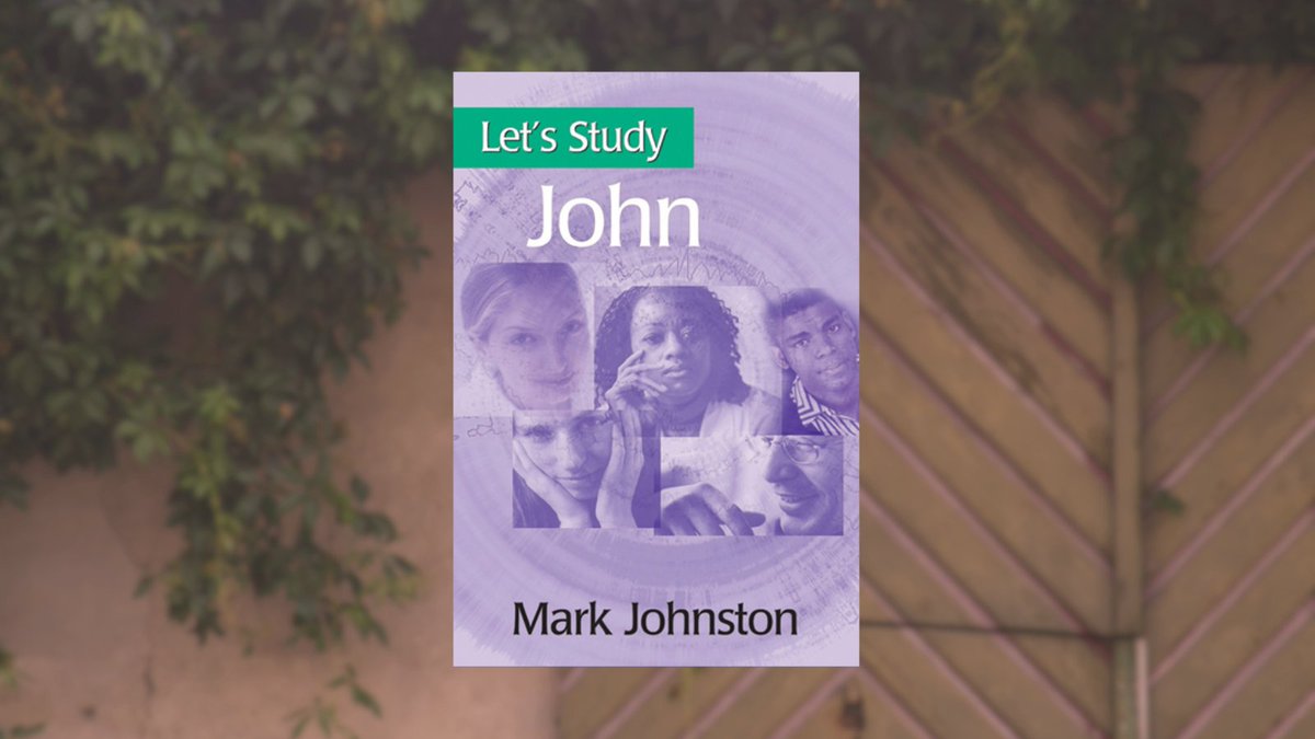 confessevangel's tweet image. Mark Johnston walks us through John’s rich account of Jesus—helping readers see His glory, understand His mission, and come to living faith in the Son of God. All books from the Let's Study Series are now 25% off at ReformedResources.org!