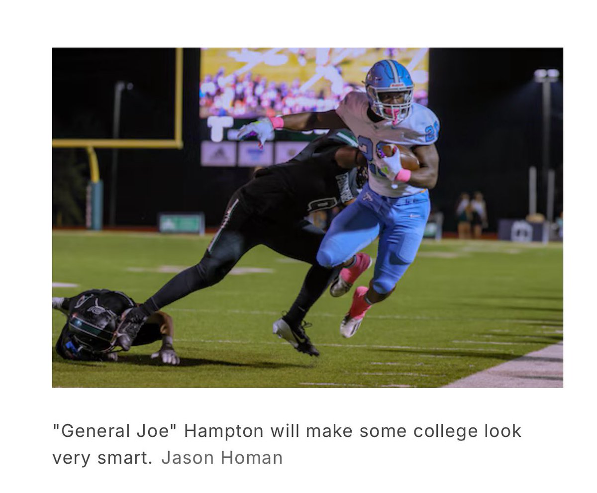 Joseph ‘JB’ Hampton (@thee_joehamp_9) on Twitter photo Thanks <a href="/jhumburg/">JD Humburg</a> for recognition as one of the best linebackers in Alabama!Senior season loading!!
<a href="/Ross_Newton/">Ross Newton</a> <a href="/Coach_Briggs77/">Woodrow Briggs</a> <a href="/ThePelhamWayFB/">Pelham Panther Football</a> <a href="/RecruitPelhamFB/">Pelham Football Recruits</a> <a href="/aldotcomPreps/">AL.com H.S. Sports</a> <a href="/CoachL__/">Coach L</a> <a href="/CoachKendallb/">COACH K SPORTS</a> <a href="/Iam_JuanJackson/">Juan Jackson</a> <a href="/Coach_Prunty/">Robert Prunty</a> <a href="/KeyPlayerNation/">KeyPlayer®️Nation</a> Thanks <a href="/jhumburg/">JD Humburg</a> for recognition as one of the best linebackers in Alabama!Senior season loading!!
<a href="/Ross_Newton/">Ross Newton</a> <a href="/Coach_Briggs77/">Woodrow Briggs</a> <a href="/ThePelhamWayFB/">Pelham Panther Football</a> <a href="/RecruitPelhamFB/">Pelham Football Recruits</a> <a href="/aldotcomPreps/">AL.com H.S. Sports</a> <a href="/CoachL__/">Coach L</a> <a href="/CoachKendallb/">COACH K SPORTS</a> <a href="/Iam_JuanJackson/">Juan Jackson</a> <a href="/Coach_Prunty/">Robert Prunty</a> <a href="/KeyPlayerNation/">KeyPlayer®️Nation</a>