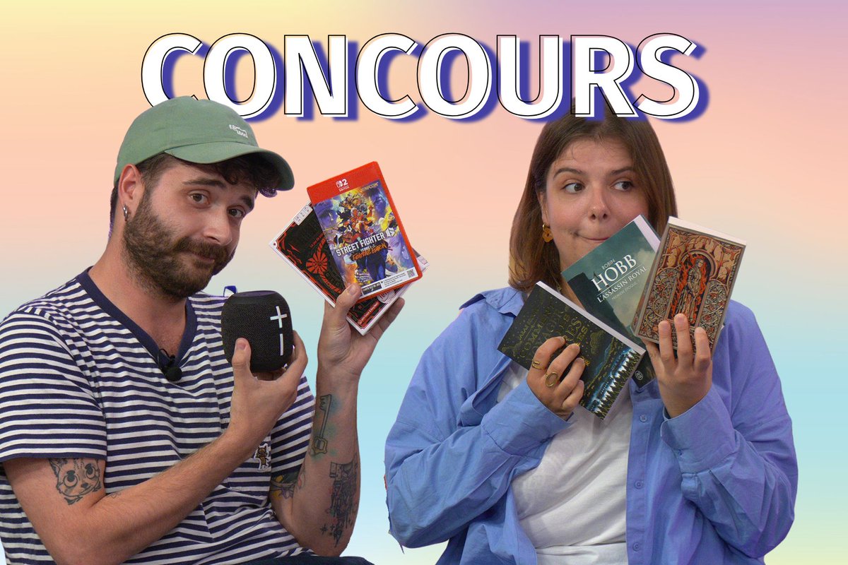 Le Journal du Geek (@journaldugeek) on Twitter photo 🎁#CONCOURS
Tentez de gagner notre sélection les immanquables de l'été selon la rédaction !
👉RT & Follow <a href="/JournalDuGeek/">Le Journal du Geek</a>
👉 Jouer dans le thread ! 🎁#CONCOURS
Tentez de gagner notre sélection les immanquables de l'été selon la rédaction !
👉RT & Follow <a href="/JournalDuGeek/">Le Journal du Geek</a>
👉 Jouer dans le thread !