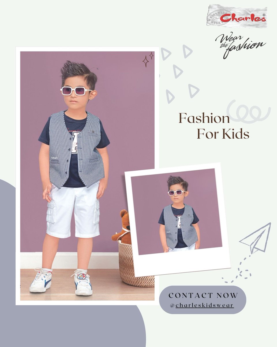 Charleskidswear's tweet image. New drop, new swag – only at Charles Kids Wear!
#CharlesKidsWear #BoysCasualWear #MiniStyleStar #NewEditionDrop #CoolKidStyle #ComfyAndCool #EverydayFashionForBoys #TrendyTykes #CharlesVibes