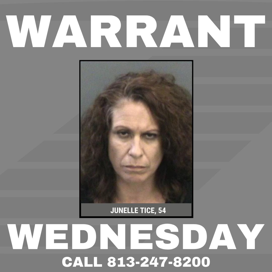 HCSOSheriff's tweet image. 🚨𝗪𝗔𝗥𝗥𝗔𝗡𝗧 𝗪𝗘𝗗𝗡𝗘𝗦𝗗𝗔𝗬🚨
Detectives with #teamHCSO are asking for the public's help locating Junelle Tice, 54.
She is wanted for the following charges:
▪Failure to Appear: Trafficking in Amphetamine 200 grams or More
▪Failure to Appear: Operating an Unregistered…