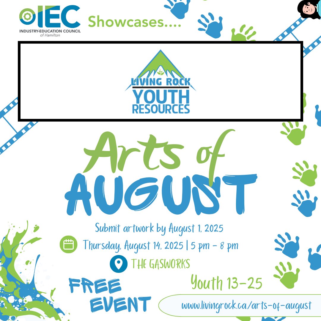 IEC Hamilton (@iechamilton) on Twitter photo Living Rock is holding their annual Arts of August event at The Gasworks on Thursday, August 14, 2025. This event will showcase each participant's creativity and the innovation behind their artworks.
Learn more:
livingrock.ca/arts-of-august
<a href="/LivingRockHamON/">LivingRockMinistries</a>
#ArtsofAugust #LivingRock Living Rock is holding their annual Arts of August event at The Gasworks on Thursday, August 14, 2025. This event will showcase each participant's creativity and the innovation behind their artworks.
Learn more:
livingrock.ca/arts-of-august
<a href="/LivingRockHamON/">LivingRockMinistries</a>
#ArtsofAugust #LivingRock