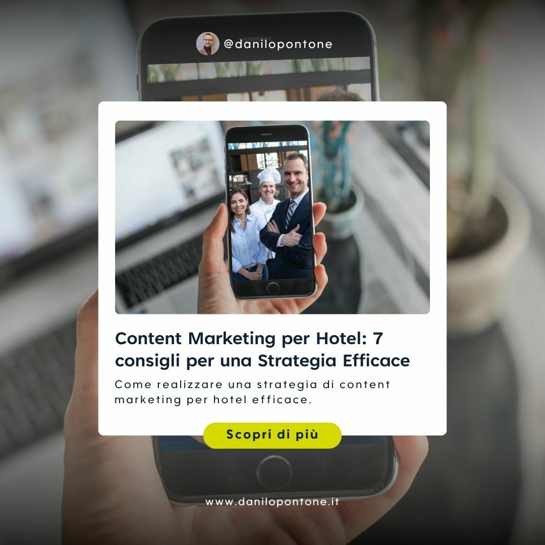 danilopontone's tweet photo. In questa mini guida ti condivido 7 consigli pratici per una strategia content efficace per hotel.
Dalla scelta dei temi alla distribuzione sui canali, passando per l’ottimizzazione SEO.

🎁 All’interno anche un’infografica bonus

La trovi qui 👇
https://t.co/Dj2pCVerpj https://t.co/c1kRp9N3fo