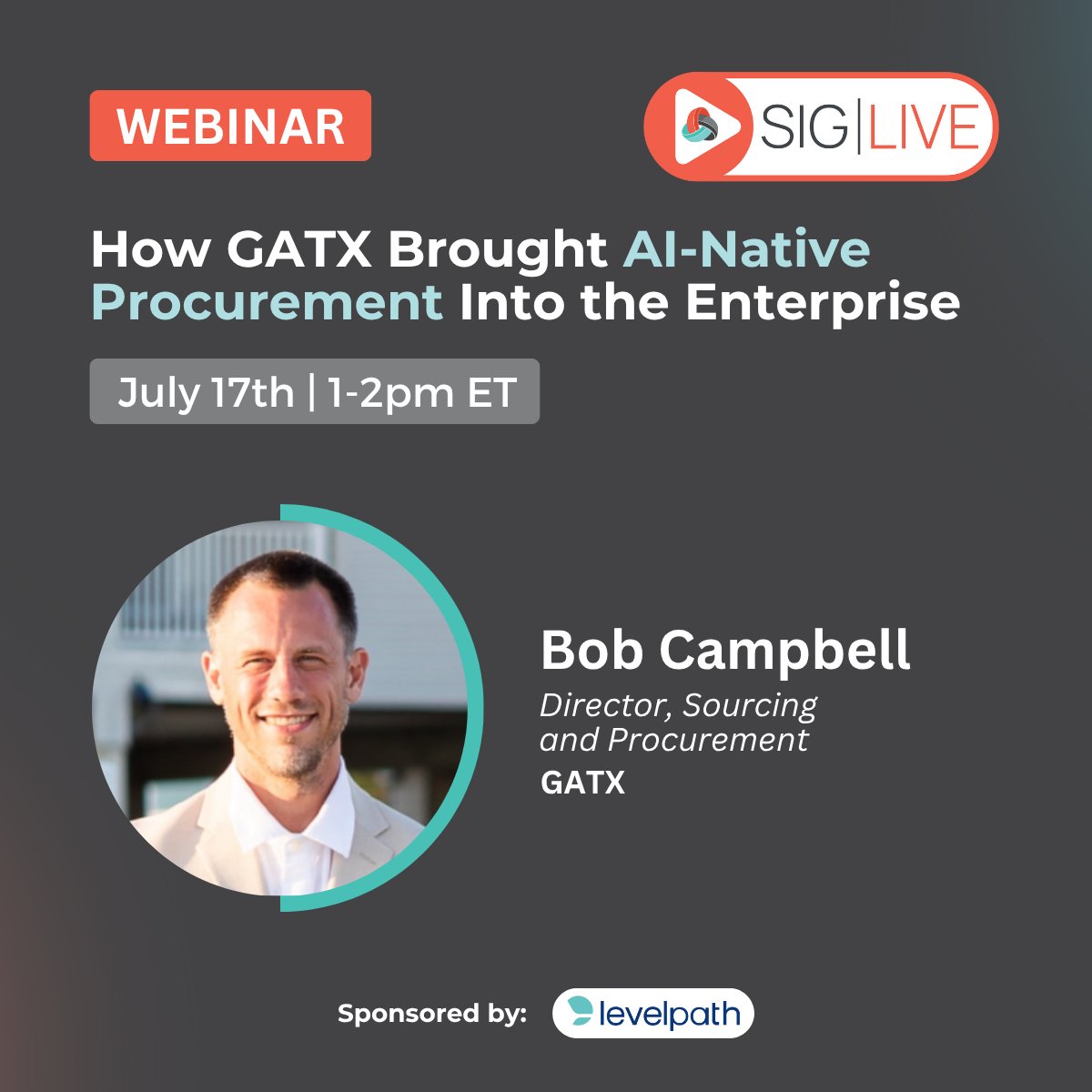 SIG|ORG (@siginsights) on Twitter photo ๐ข Tomorrow: See how GATX used AI and mobile tools to modernize procurementโwithout a full system overhaul.
Takeaways from $3.5M in savings + global sourcing wins.
Thank you to <a href="/levelpathai/">Levelpath</a> ๐งก
๐
July 17 | 1โ2pm ET
๐ go.sig.org/webinar-levelpโฆ
#Sourcing #AI #DigitalProcurement ๐ข Tomorrow: See how GATX used AI and mobile tools to modernize procurementโwithout a full system overhaul.
Takeaways from $3.5M in savings + global sourcing wins.
Thank you to <a href="/levelpathai/">Levelpath</a> ๐งก
๐
July 17 | 1โ2pm ET
๐ go.sig.org/webinar-levelpโฆ
#Sourcing #AI #DigitalProcurement