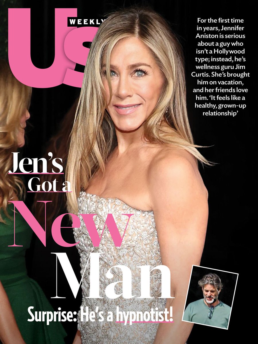 🔗: bit.ly/4lQ2wWU
Jennifer Aniston just vacationed in Spain with a very special (and very handsome) plus-one: hypnotist Jim Curtis. A new man in Jen’s life is a big deal. This is her first public relationship since her 2018 split from Justin Theroux, so we of course had