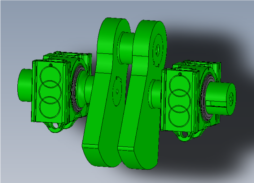 Last week we accepted the forged and initial machined Crank Stub Axles and  the Crank Sweep Webs from Somers Forge. Finish machining will be  completed at Daniela Works Ltd. The Crank Pin will be forged shortly.